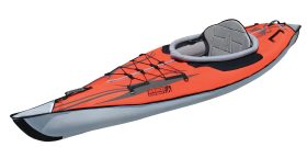 Advanced Elements AdvancedFrame Inflatable Kayak in Red with Pump