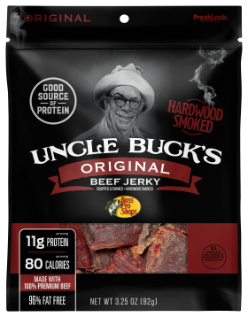 Bass Pro Shops Uncle Buck's Original Beef Jerky - 3.25 oz