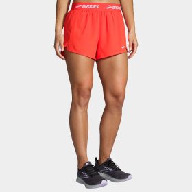 Brooks Chaser 3" Shorts Women's Running Apparel Jamberry/Violet Dash