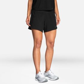 Brooks Chaser 5" Shorts Women's Running Apparel Black