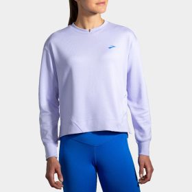 Brooks Run Within Sweatshirt Women's Running Apparel Violet Dash
