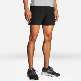 Brooks Sherpa 5" Shorts Men's Running Apparel Black