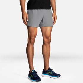 Brooks Sherpa 5" Shorts Men's Running Apparel Steel/Ash