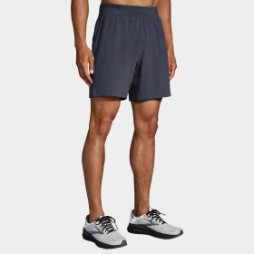 Brooks Sherpa 7" Shorts Men's Running Apparel Concrete