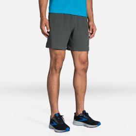 Brooks Sherpa 7" Shorts Men's Running Apparel Dark Oyster