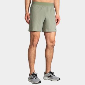 Brooks Sherpa 7" Shorts Men's Running Apparel Pebble