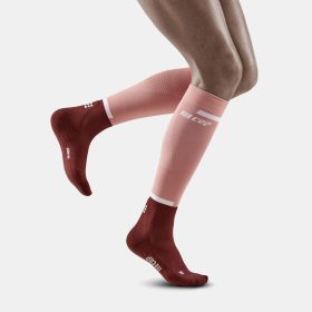 CEP Run Compression Tall Socks 4.0 Women's Compression Gear Rose/Dark Red