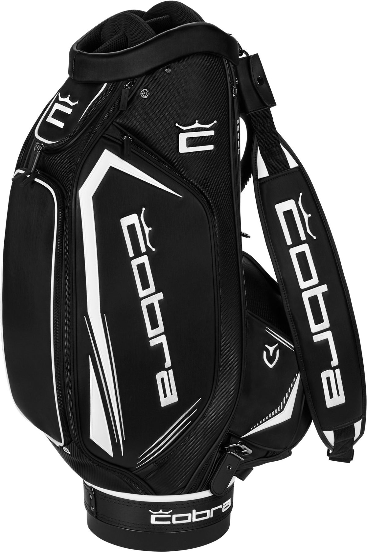 Cobra Core Staff Golf Bag 2023 in Black