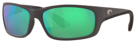 Costa Del Mar Jose 580G Glass Polarized Sunglasses - Matte Gray/Green Mirror - Large