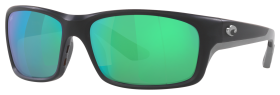 Costa Del Mar Jose PRO 580G Glass Polarized Sunglasses - Matte Black/Green Mirror - Large