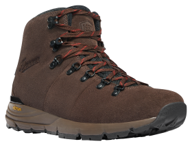 Danner Mountain 600 Suede Waterproof Hiking Boots for Men with Extra Laces - Java/Bossa Nova - 11M