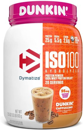 Dymatize ISO100 Hydrolyzed Whey Protein Powder - 1.3 lbs.