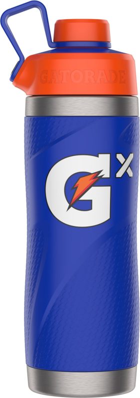 Gatorade Gx 30 oz. Stainless Steel Bottle, Royal Blue