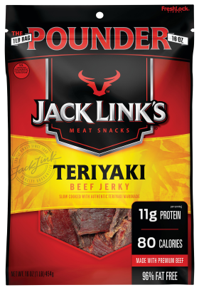 Jack Link's Teriyaki Beef Jerky - 16 oz.