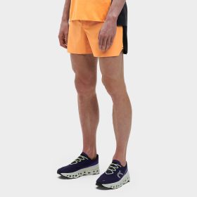 On 5" Lightweight Shorts Men's Running Apparel Mango/Black