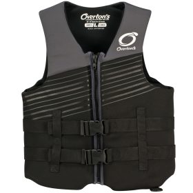 Overton's Men's BioLite Life Jacket With Flex-Fit V-Back - Grey - L