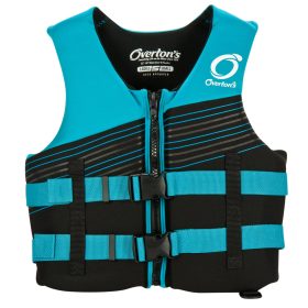 Overton's Women's BioLite Life Jacket With Flex-Fit V-Back - Aqua - S in Aqua Blue