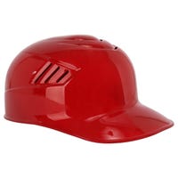 Rawlings CoolFlo Style Base Coach Helmet - 2023 Model in Red Size Large