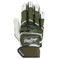 Rawlings Workhorse Adult Baseball Batting Gloves - 2023 Model in Camo Size Small