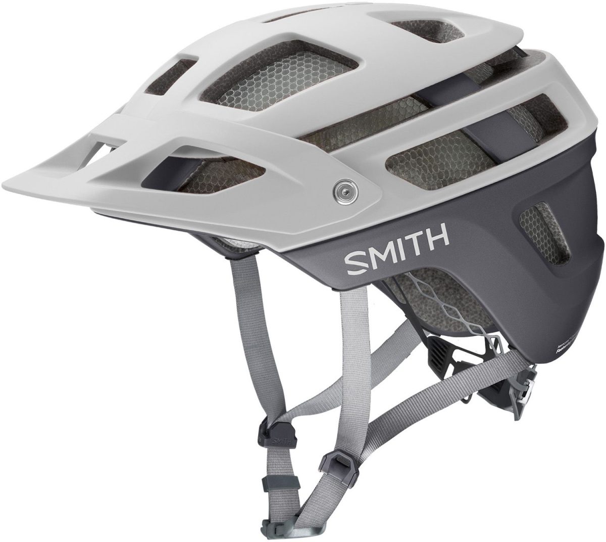 SMITH Adult Forefront 2 MIPS Mountain Bike Helmet, Medium, Matte White/Cement