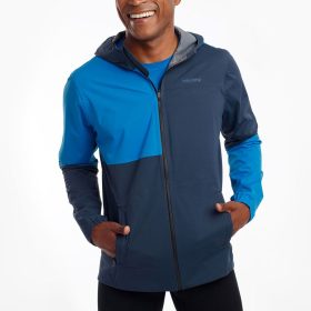 Saucony Drizzle 2.0 Jacket Men's Running Apparel Blue Nights