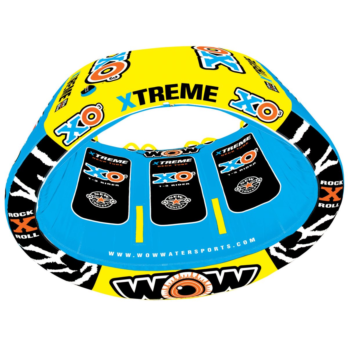 Wow Sports XO Extreme One To Three Person Towable Tube