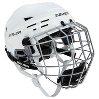 Bauer Re-Akt 85 Hockey Helmet Combo in White