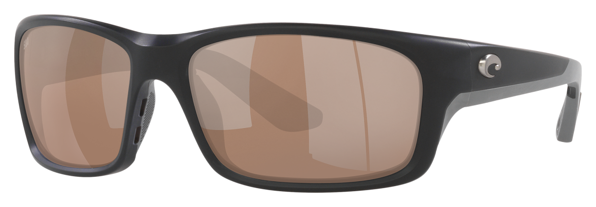 Costa Del Mar Jose PRO 580G Glass Polarized Sunglasses - Matte Black/Copper Silver Mirror - Large