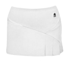 DUC Compete Women's Skirt w/ Power Tights (White) [SALE]