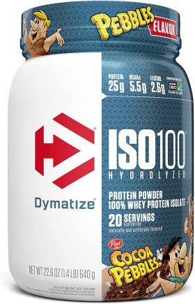 Dymatize ISO100 Hydrolyzed Whey Protein Powder - 1.4 lbs.