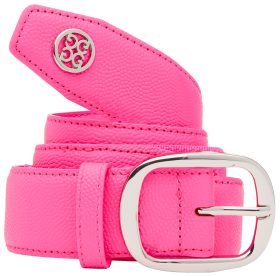 G/FORE Men's Circle Gs Webbed Golf Belts, Nylon in Knockout Pink, Size 36