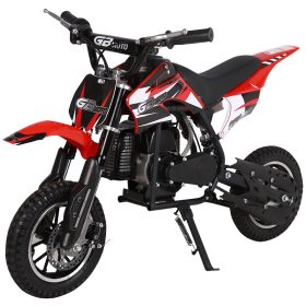 Go-Bowen Dakar Mini Dirt Bike - 49cc 2-Stroke - Red/Black