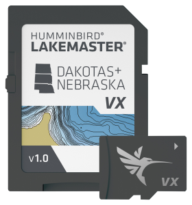 Humminbird LakeMaster VX Digital Map Chart Card - Dakota/Nebraska
