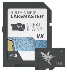Humminbird LakeMaster VX Digital Map Chart Card - Great Plains