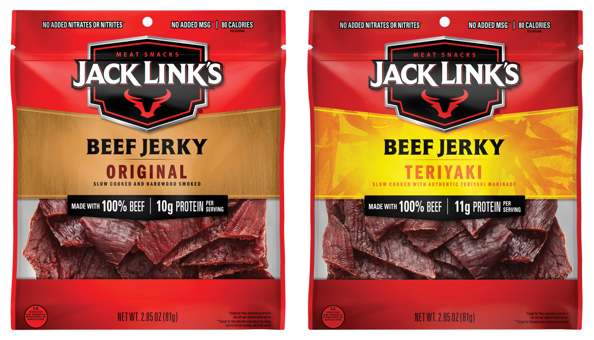 Jack Link's Original and Teriyaki Beef Jerky 2-Pack Combo - 2.85 oz.