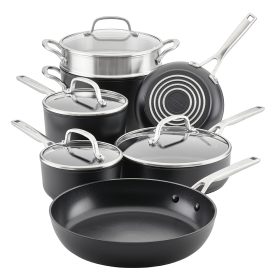 KitchenAid 11-Piece Hard-Anodized Induction Cookware Set