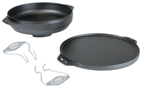 Lodge 14" Cast-Iron Cook-It-All