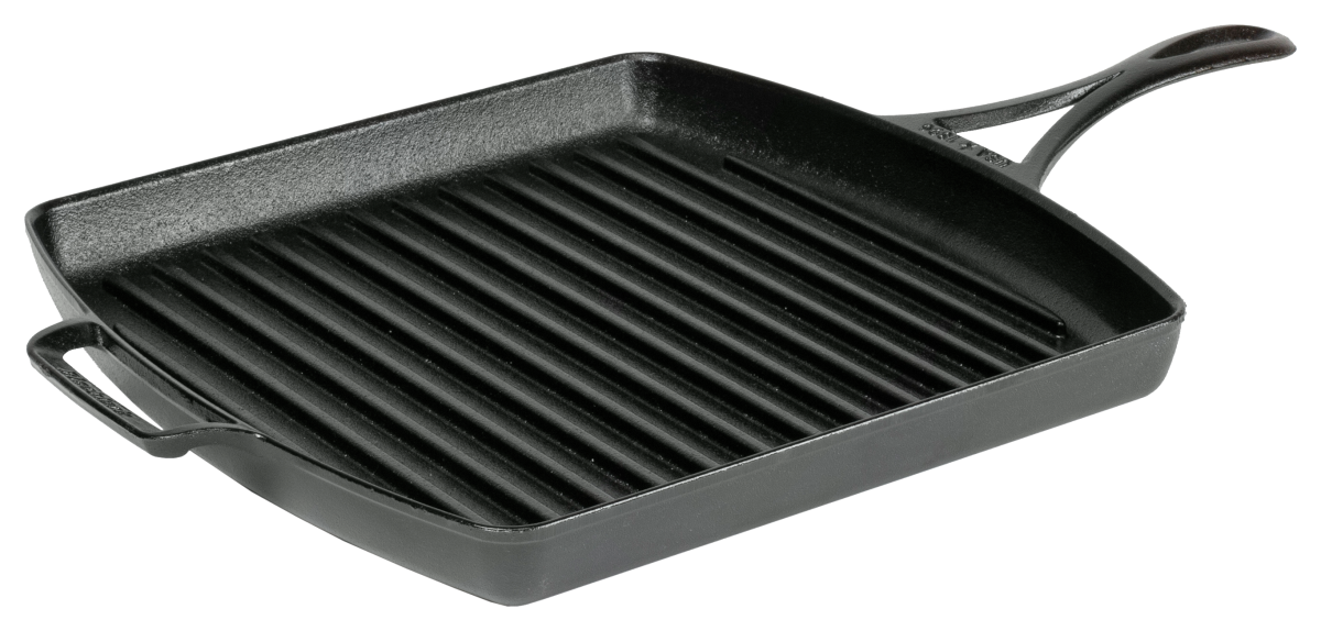 Lodge Blacklock '65 Triple-Seasoned 12" Cast-Iron Grill Pan