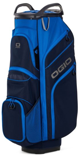 OGIO Woode 15 Golf Cart Bag, Polyester/Rayon in Blue