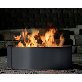 P & d Metal Works Inc P & d Metal Works Inc P & D Metal Works 4-Piece Solid Wood-Burning Fire Ring, 48"