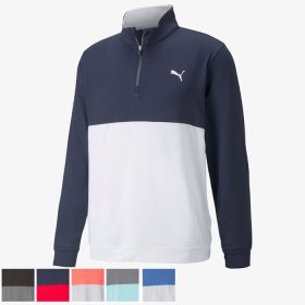 Puma Gamer Colorblock Golf 1/4 Zip