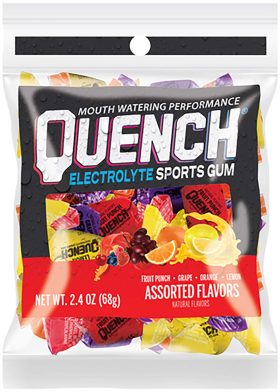Quench Electrolyte Sports Gum
