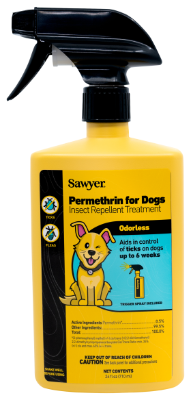 Sawyer Permethrin Insect Repellent Treatment for Dogs