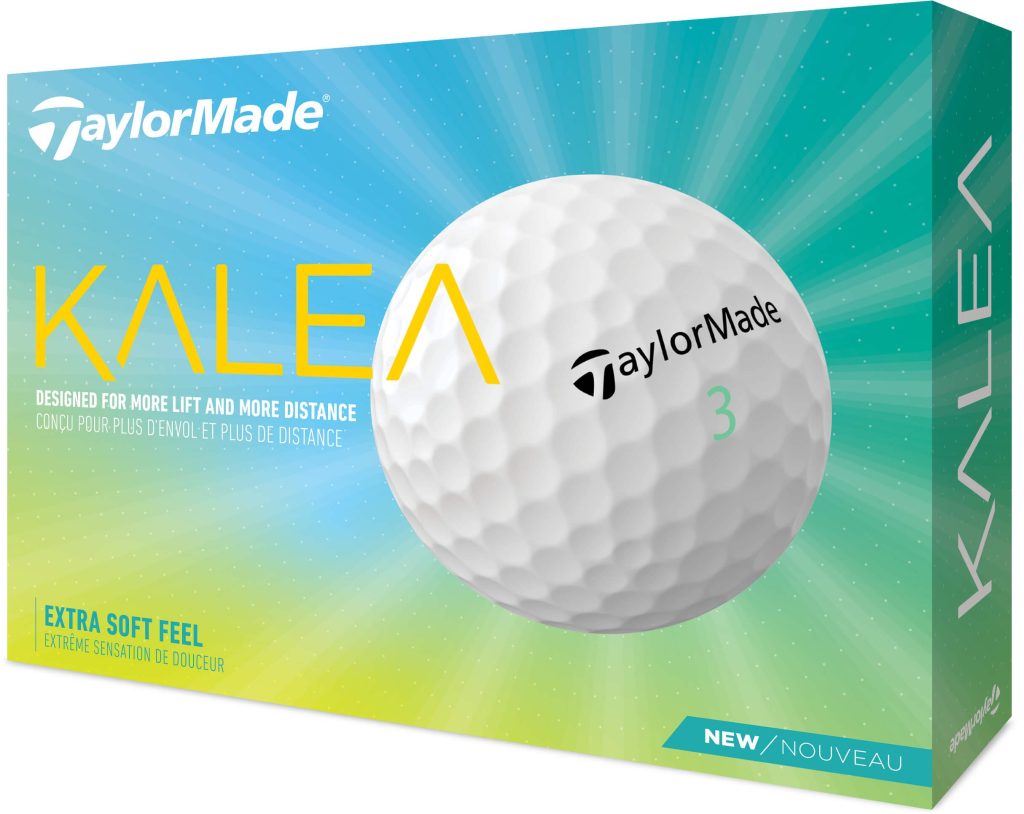 TaylorMade Women's Kalea Golf Balls 2024 in Gloss White Price