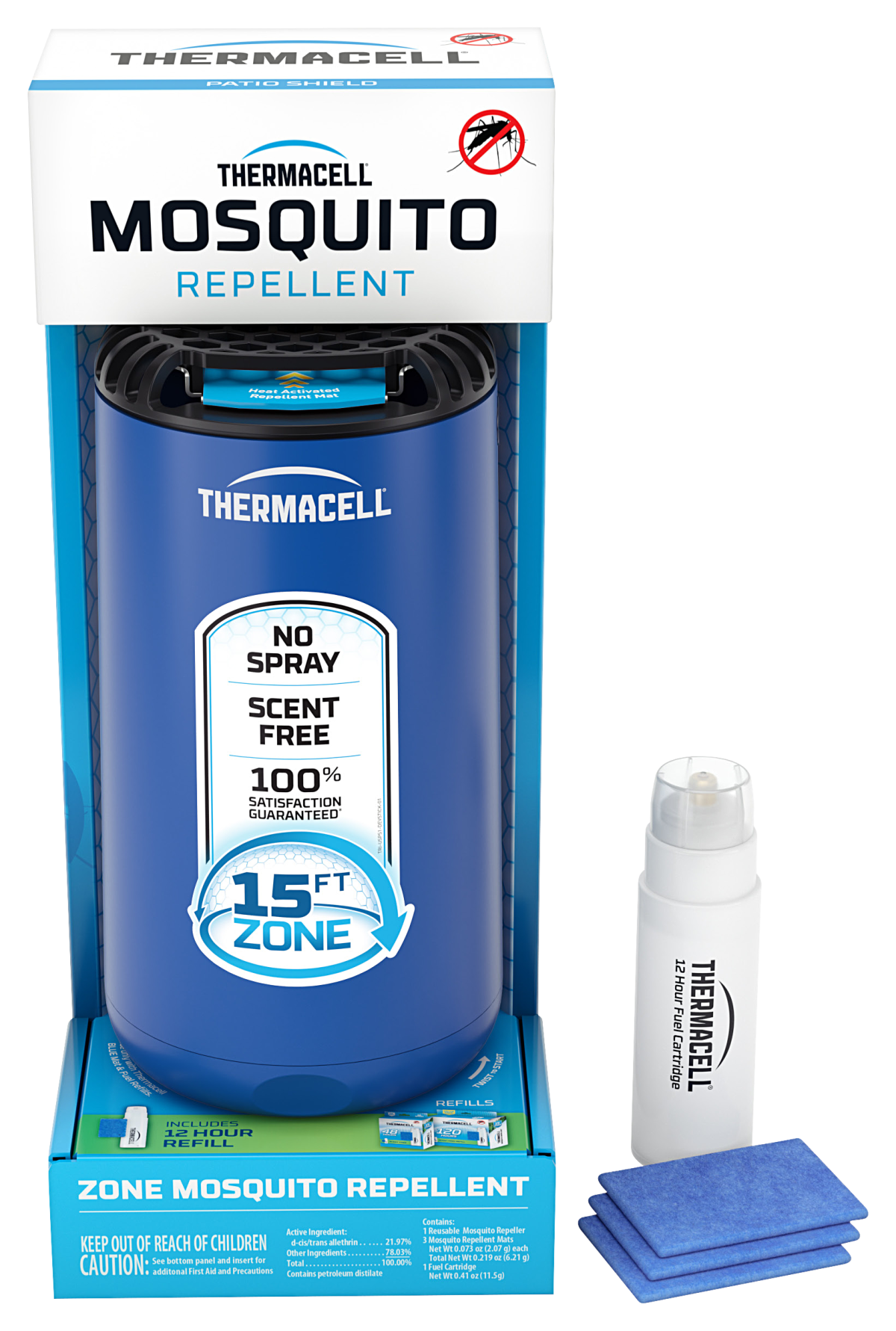 Thermacell Patio Shield Mosquito Repeller - Royal