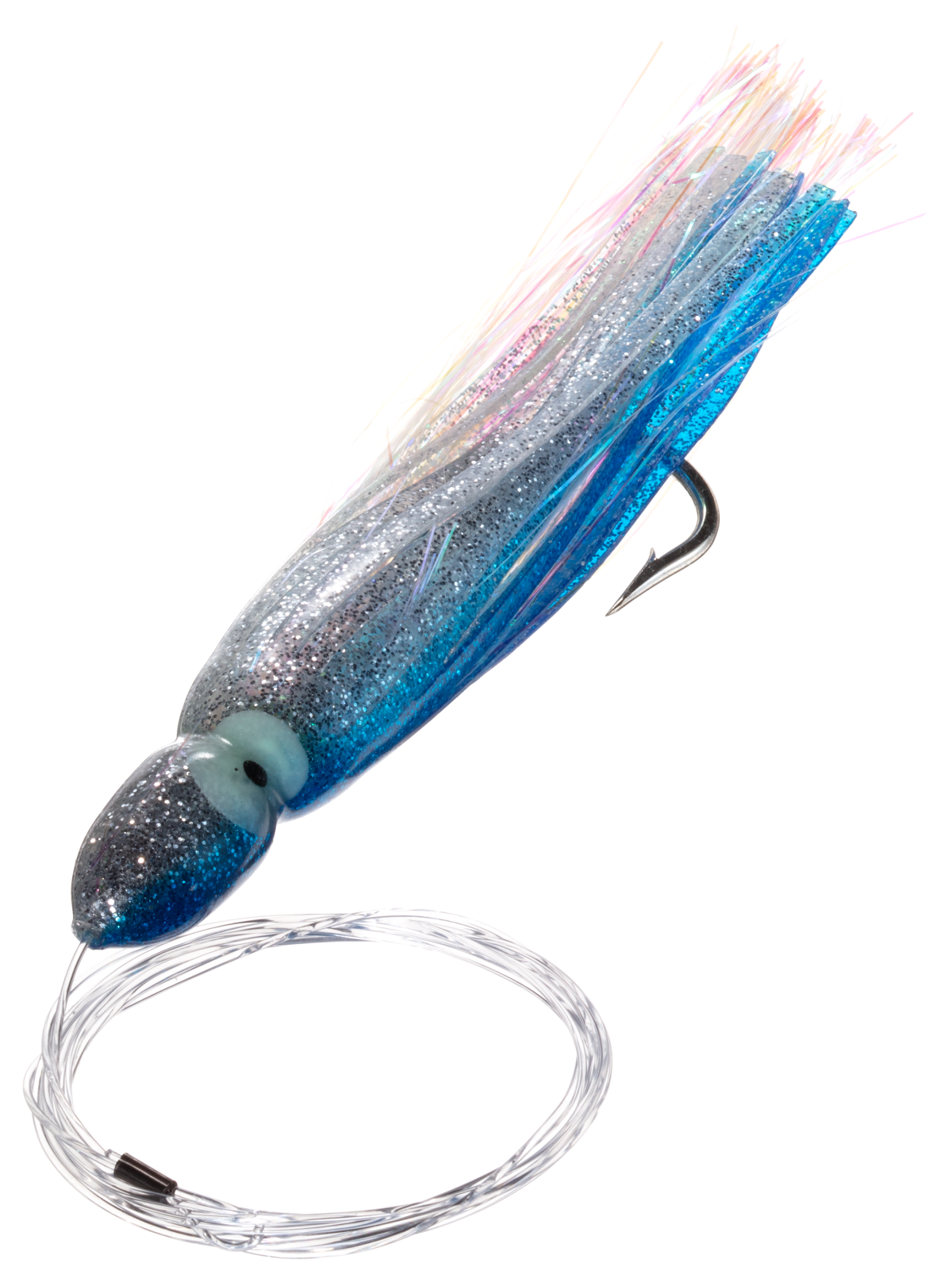 Carolina Lures Mr. Mahi Squid Flash Rig - 6'' - Blue Silver