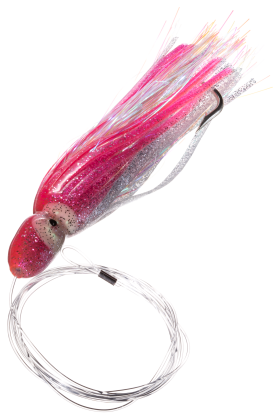 Carolina Lures Mr. Mahi Squid Flash Rig - 6'' - Pink Silver