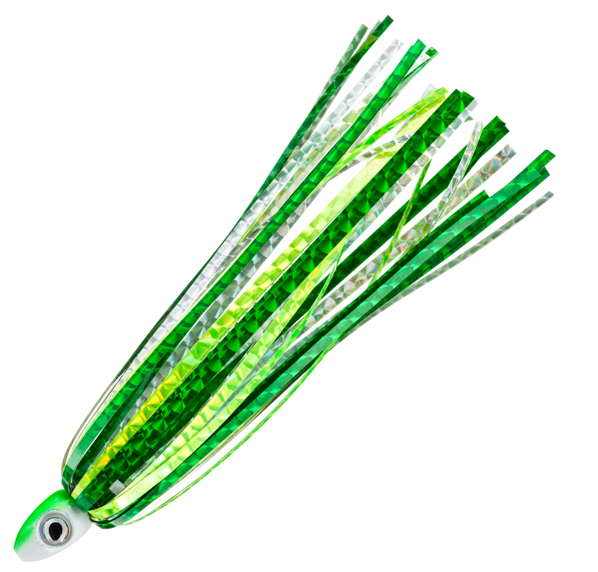 Carolina Lures Mylar Buster - 6'' - Chartreuse Green