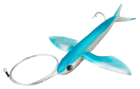 Carolina Lures Yummee Floating Fly'n Fish - Pearl Blue