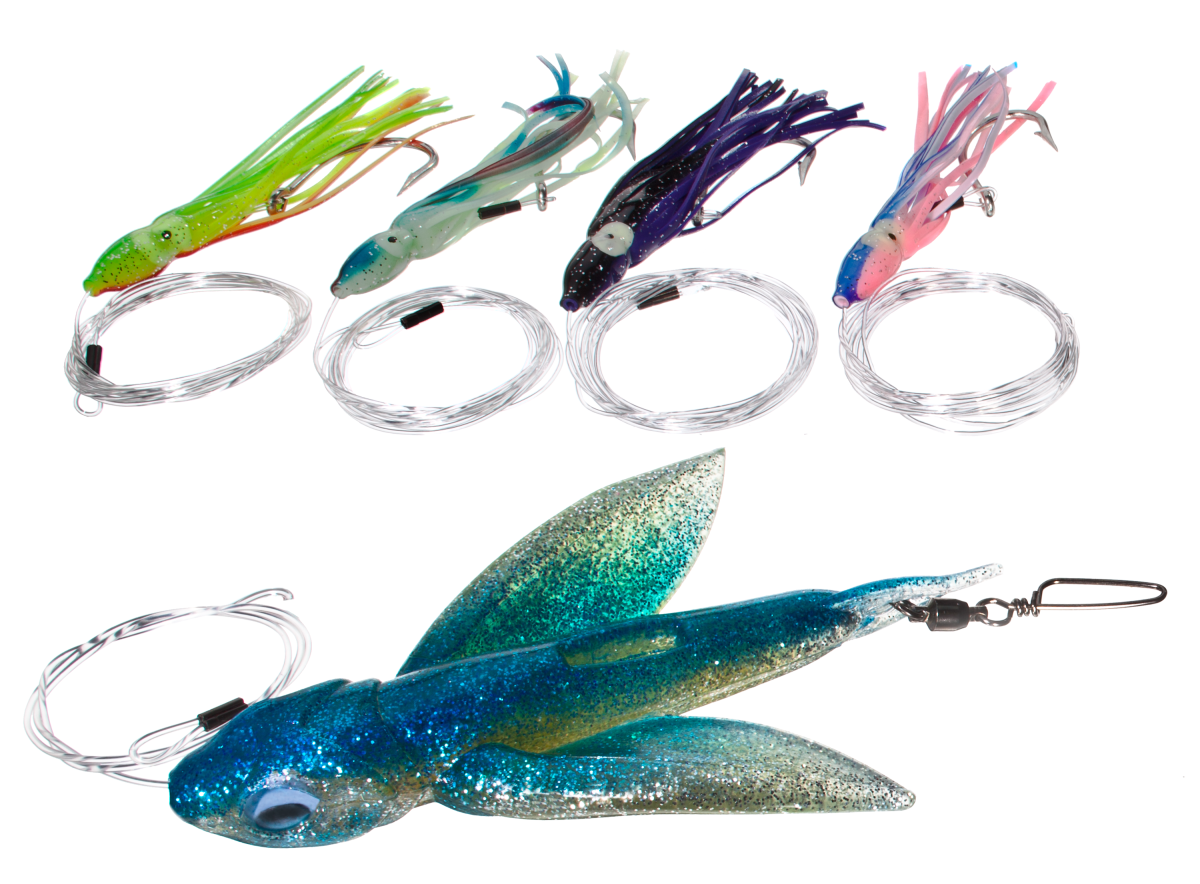 Carolina Lures Yummee Inline Bird Kit - Blue Silver